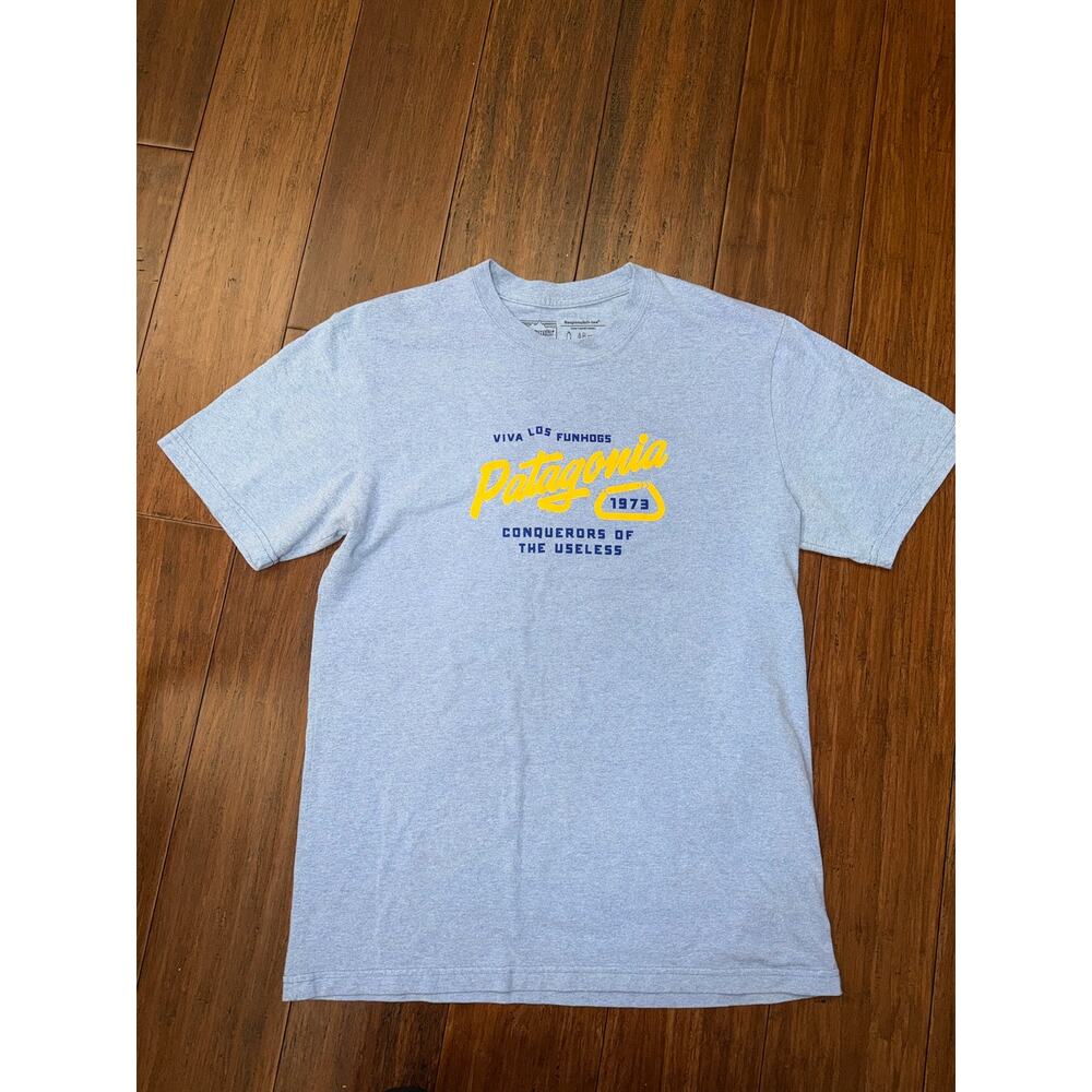 Patagonia Men's Splitter Script Responsibili-Tee Medium